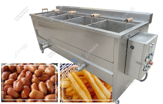 4 Basket Commercial Deep Fryer