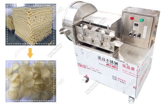 China Prawn Crackers Cutting Machine