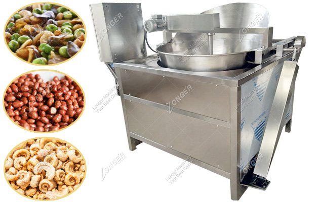 Automatic Stir Pork Skin Frying Machine for Pig Rinds