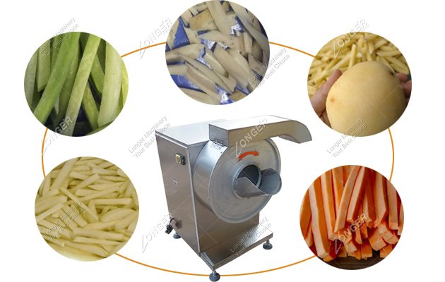 Industrial Potato Cutter Machine 3-10mm