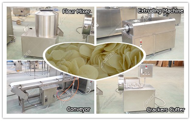 Prawn Crackers Making Machine for Indonesian