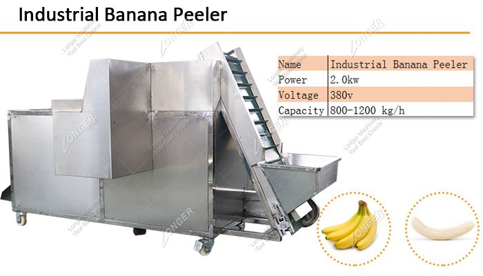 Industrial Banana Peeler High Automation