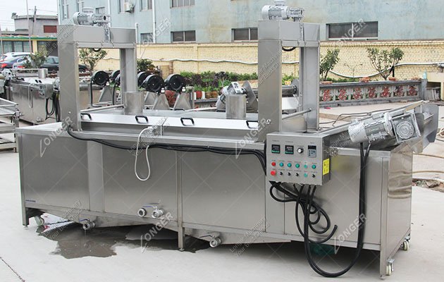 Heat and Control Continuous Peanut Fryer Machine