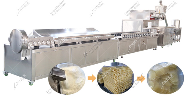 Indonesian Prawn Cracker Machine