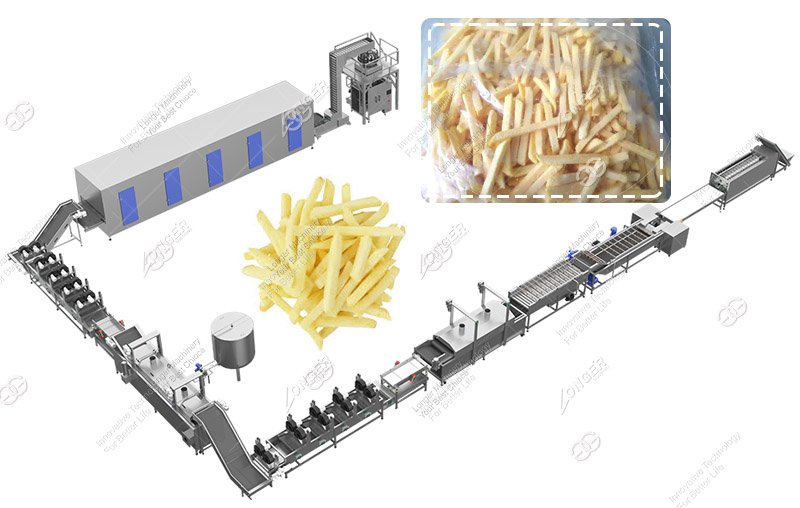Finger Potato Chips Making Machine for Sale