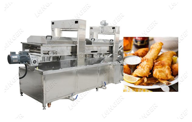 fish chips fring machine price