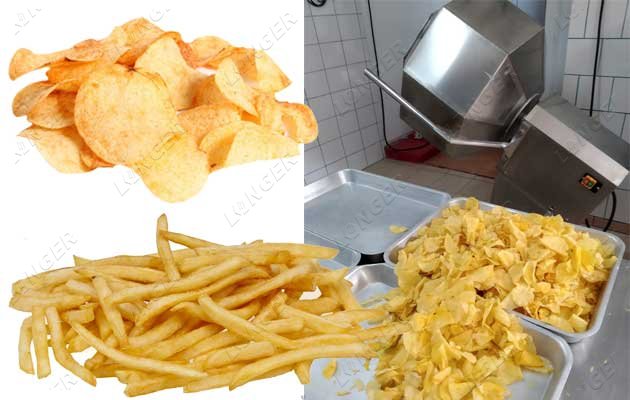 making french fries business cost