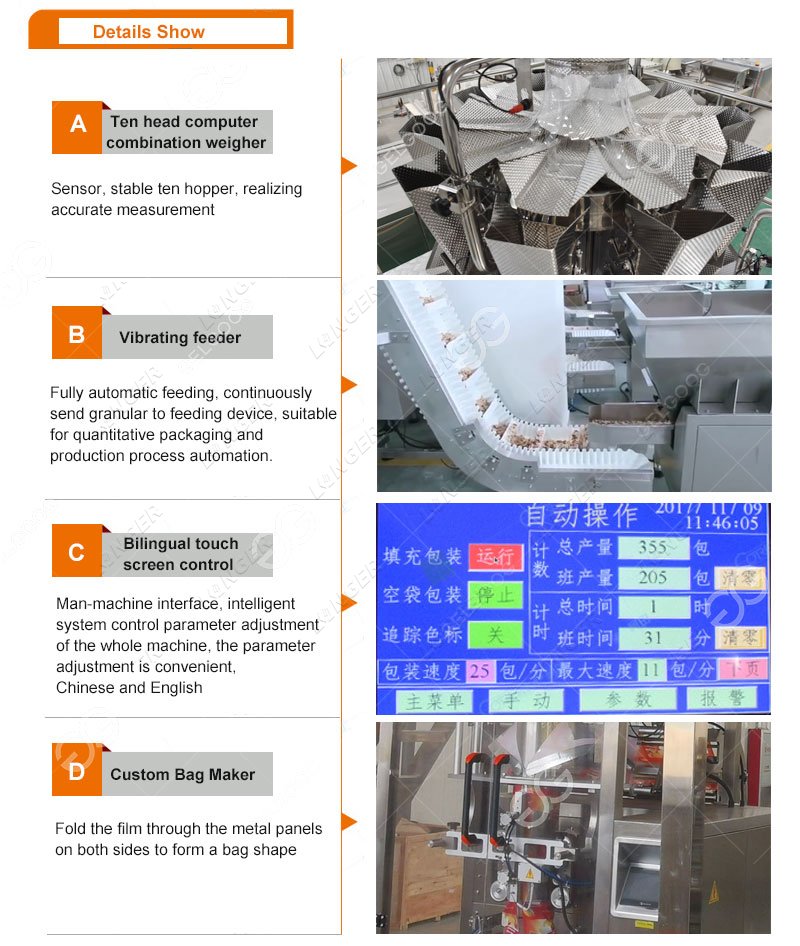 Automatic Packing Machine for Potato Chips