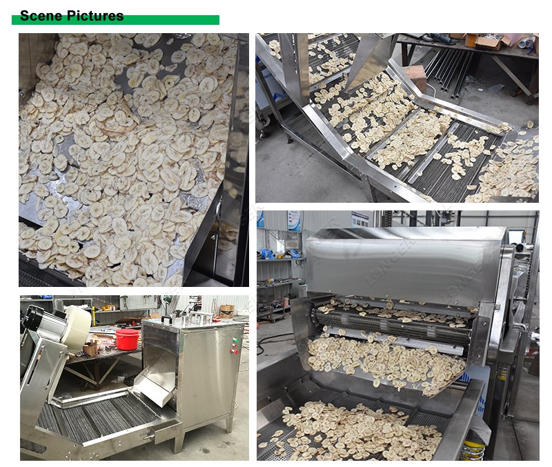 Automatic Banana Chips Production Process