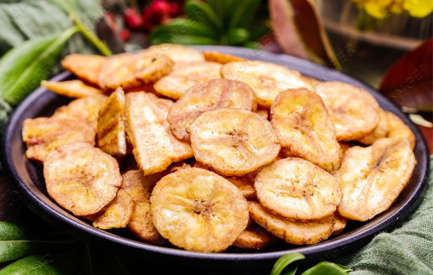 make salted plantain chips