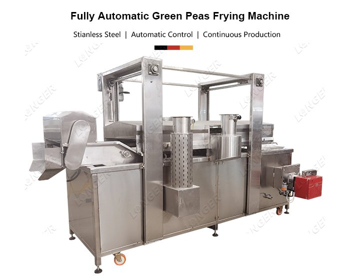 Green Peas Frying Machine