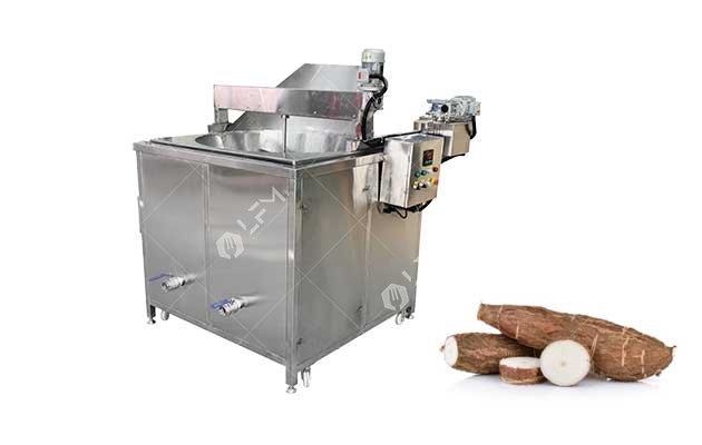 automatic cassava frying machine