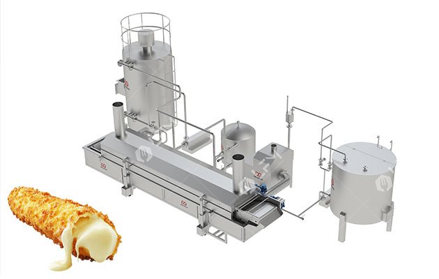tequenos frying machine