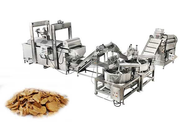 continuous frying line
