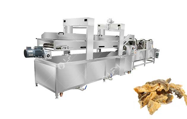 crispy fish frying machine