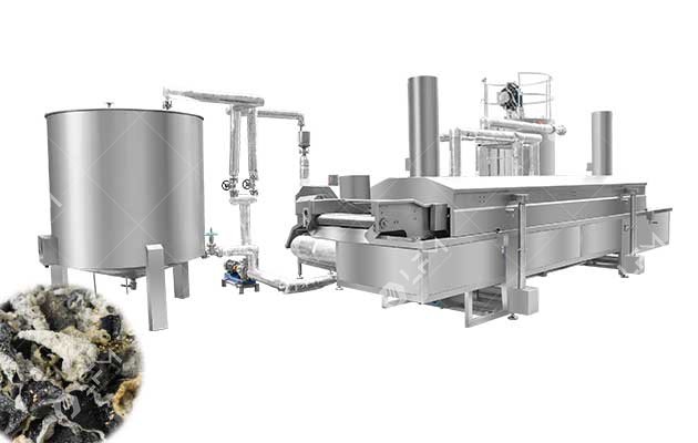 nori chips frying machine