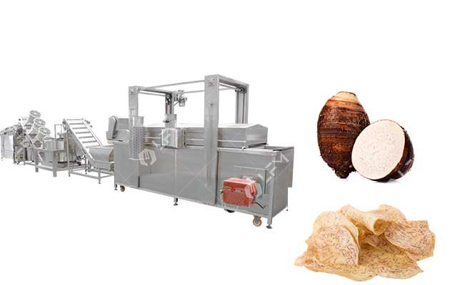 Taro chips production line