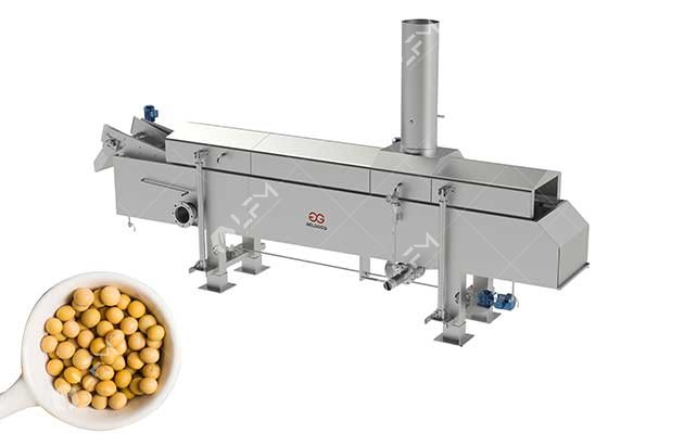 soybean frying machine